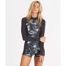 Billabong Spring Fever L/S Springsuit-Black Sands