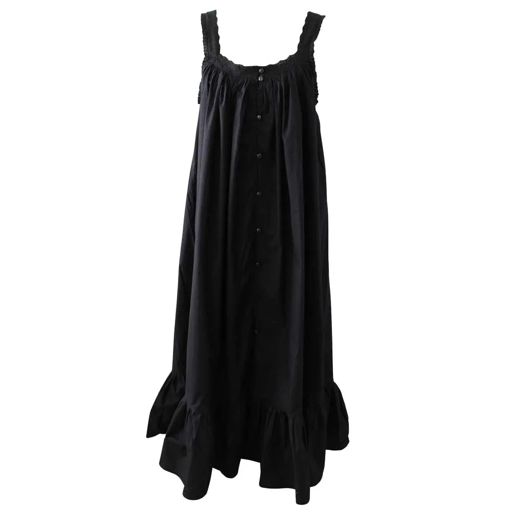 Black Jodie Ladies Nightdress