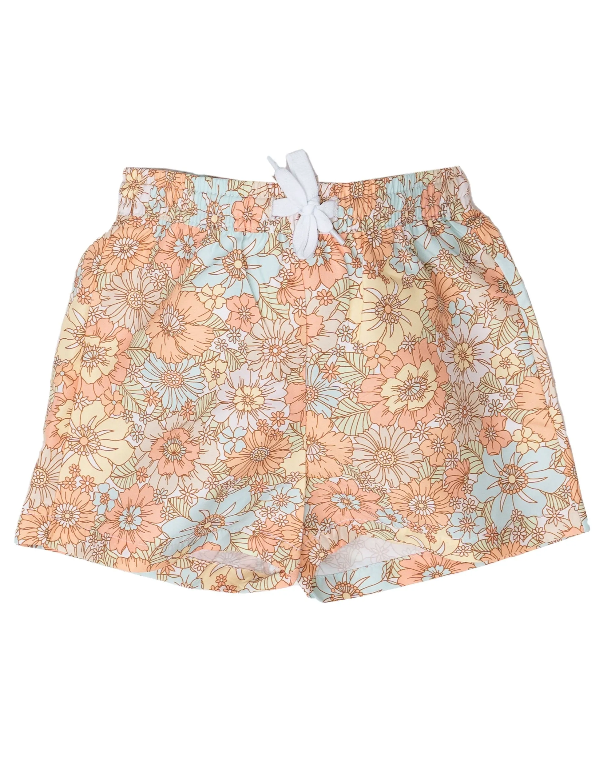 Boho Floral Boys Trunks