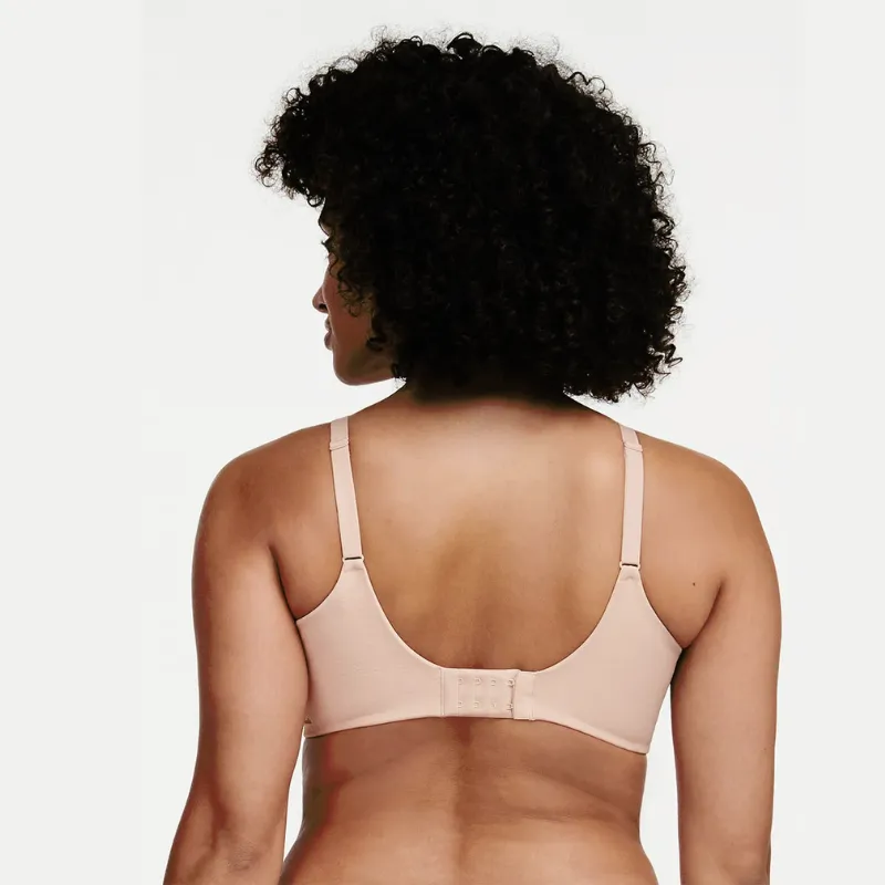 Chantelle Comfort Chic Back Smoothing Minimizer Bra Soft Pink