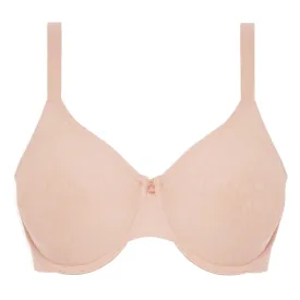 Chantelle Comfort Chic Back Smoothing Minimizer Bra Soft Pink