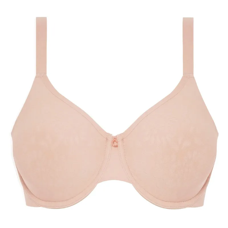 Chantelle Comfort Chic Back Smoothing Minimizer Bra Soft Pink