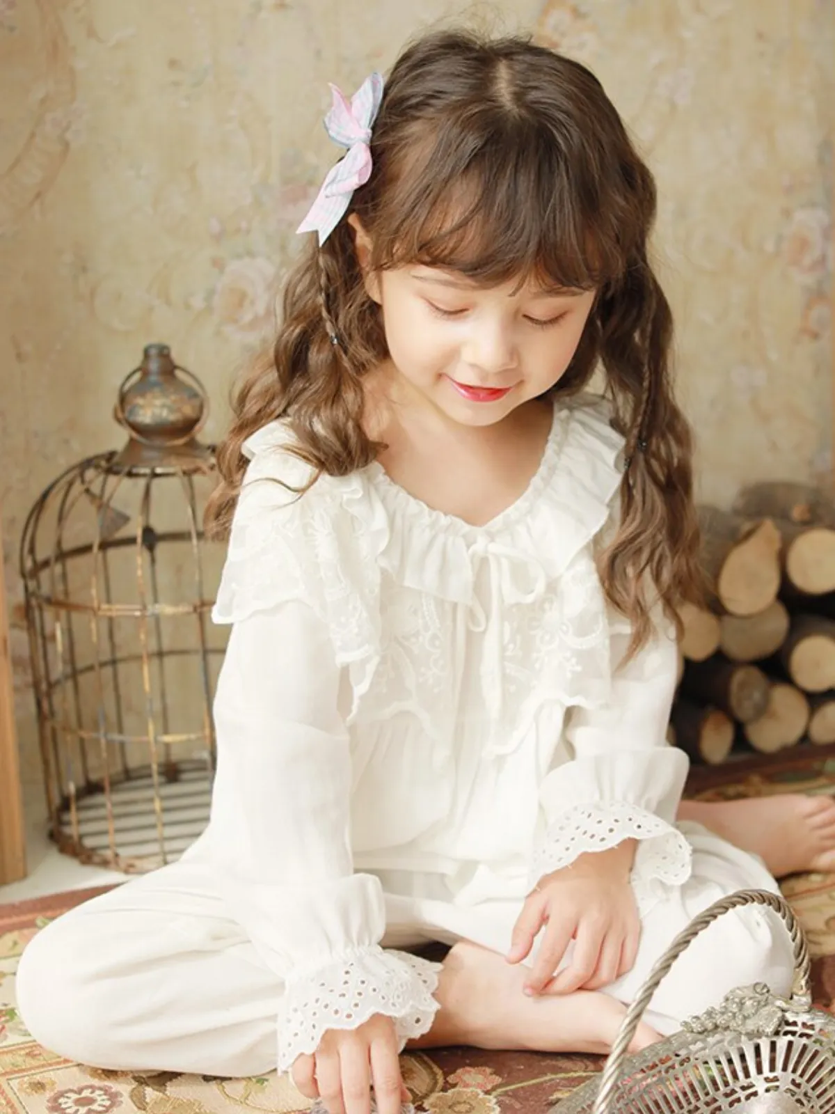 Enchanted Evenings White Lace Pajamas