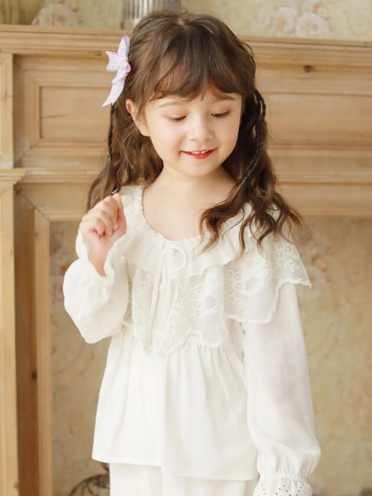 Enchanted Evenings White Lace Pajamas