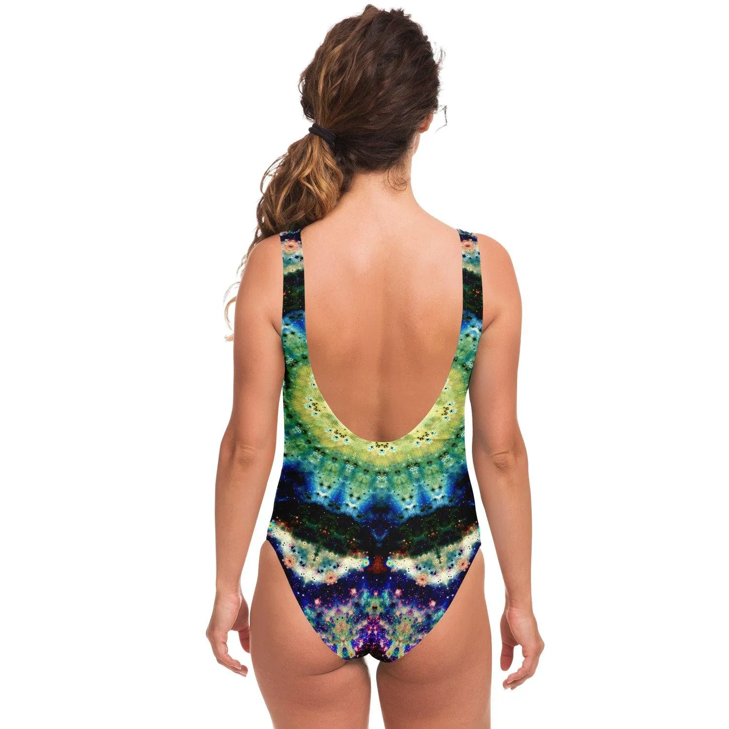 Gilean Psychedelic One Piece Swimsuit