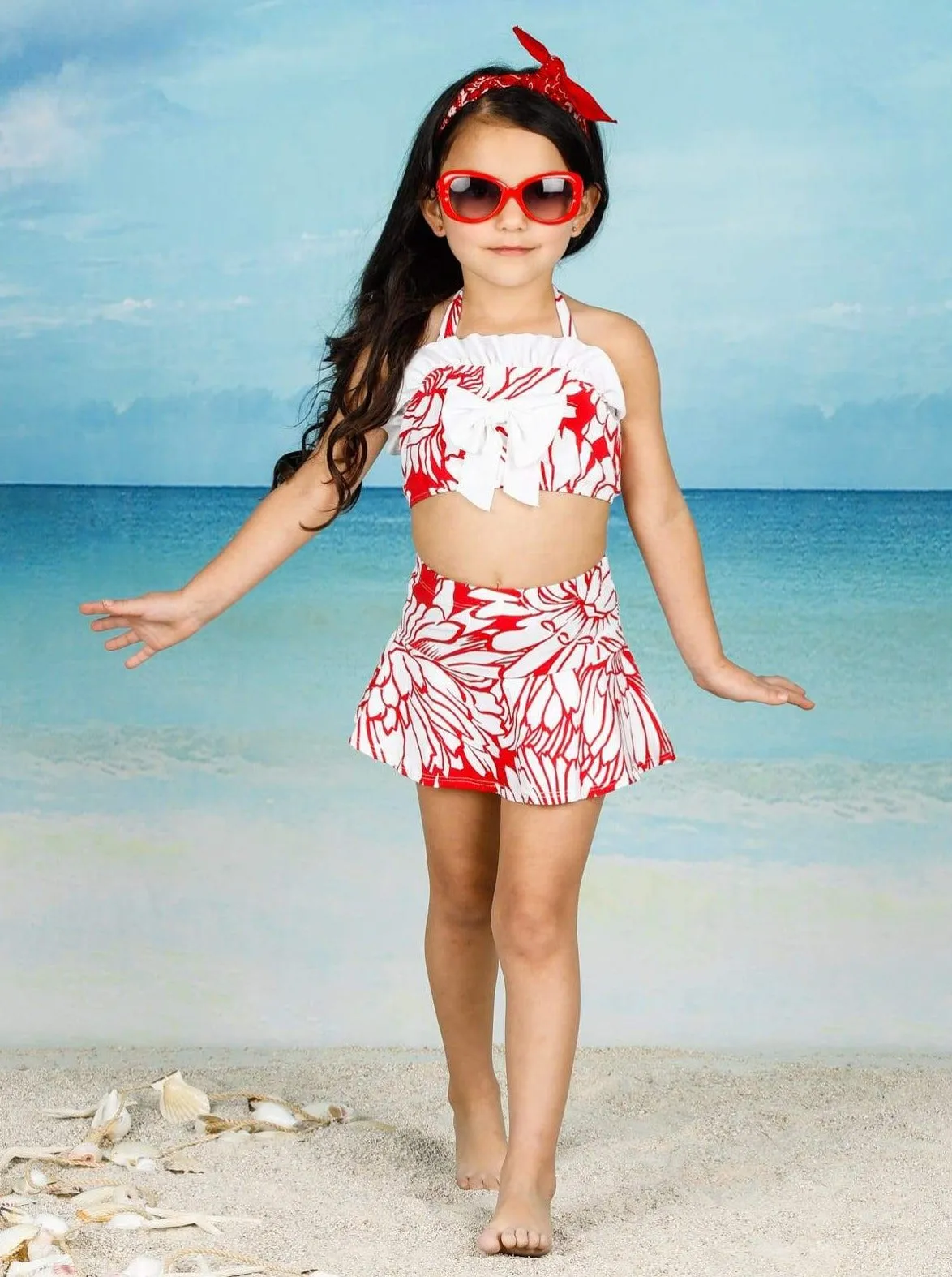 Girls Far From Average Two Piece Swimsuit