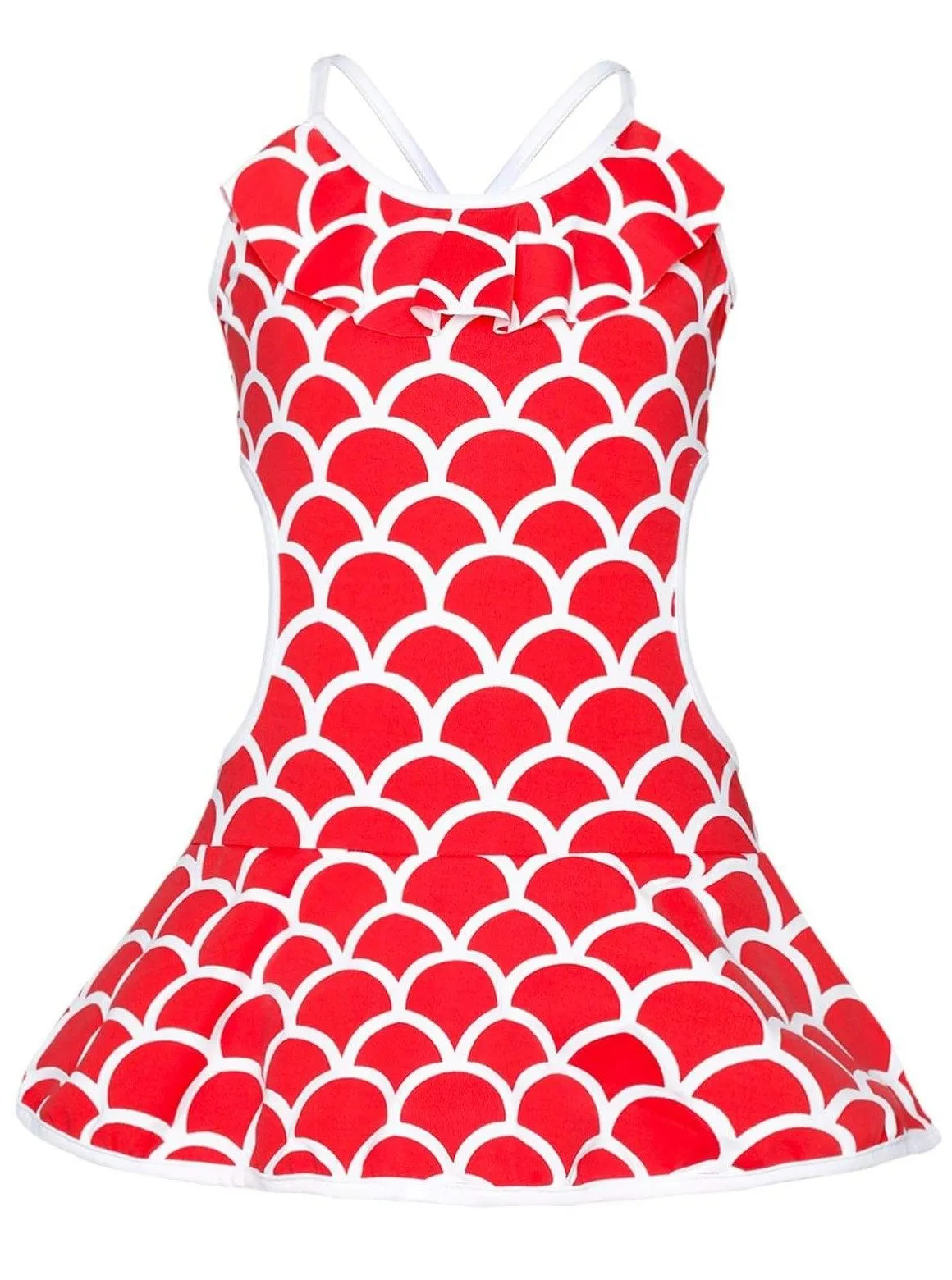 Girls Retro is the New Modern One Piece Swimsuit