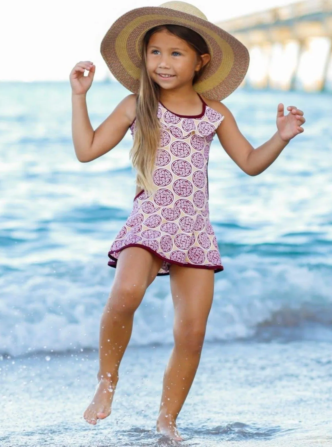 Girls Retro is the New Modern One Piece Swimsuit