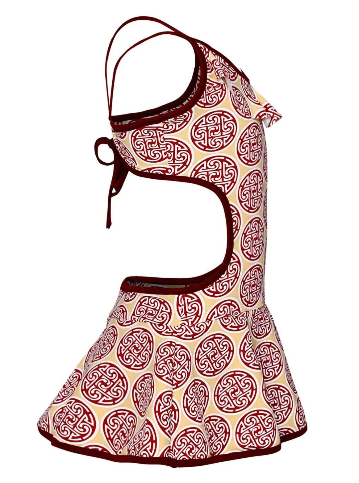 Girls Retro is the New Modern One Piece Swimsuit