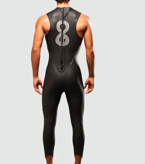 Great Ocean Silver Sleeveless Wetsuit - Men's