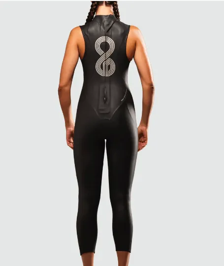 Great Ocean Silver Sleeveless Wetsuit - Women's