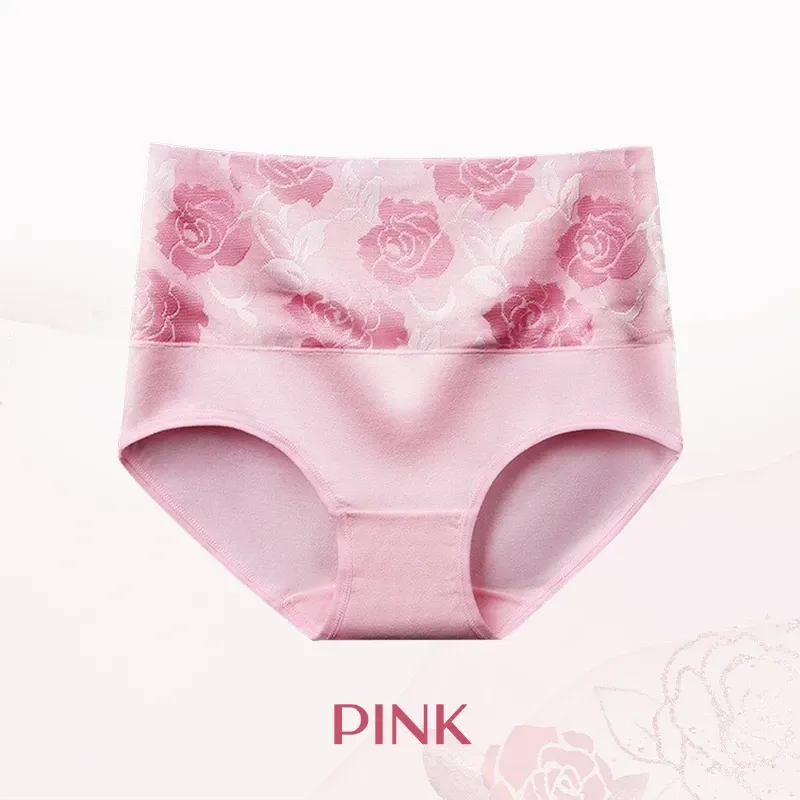 High-Waisted Antibacterial Panties