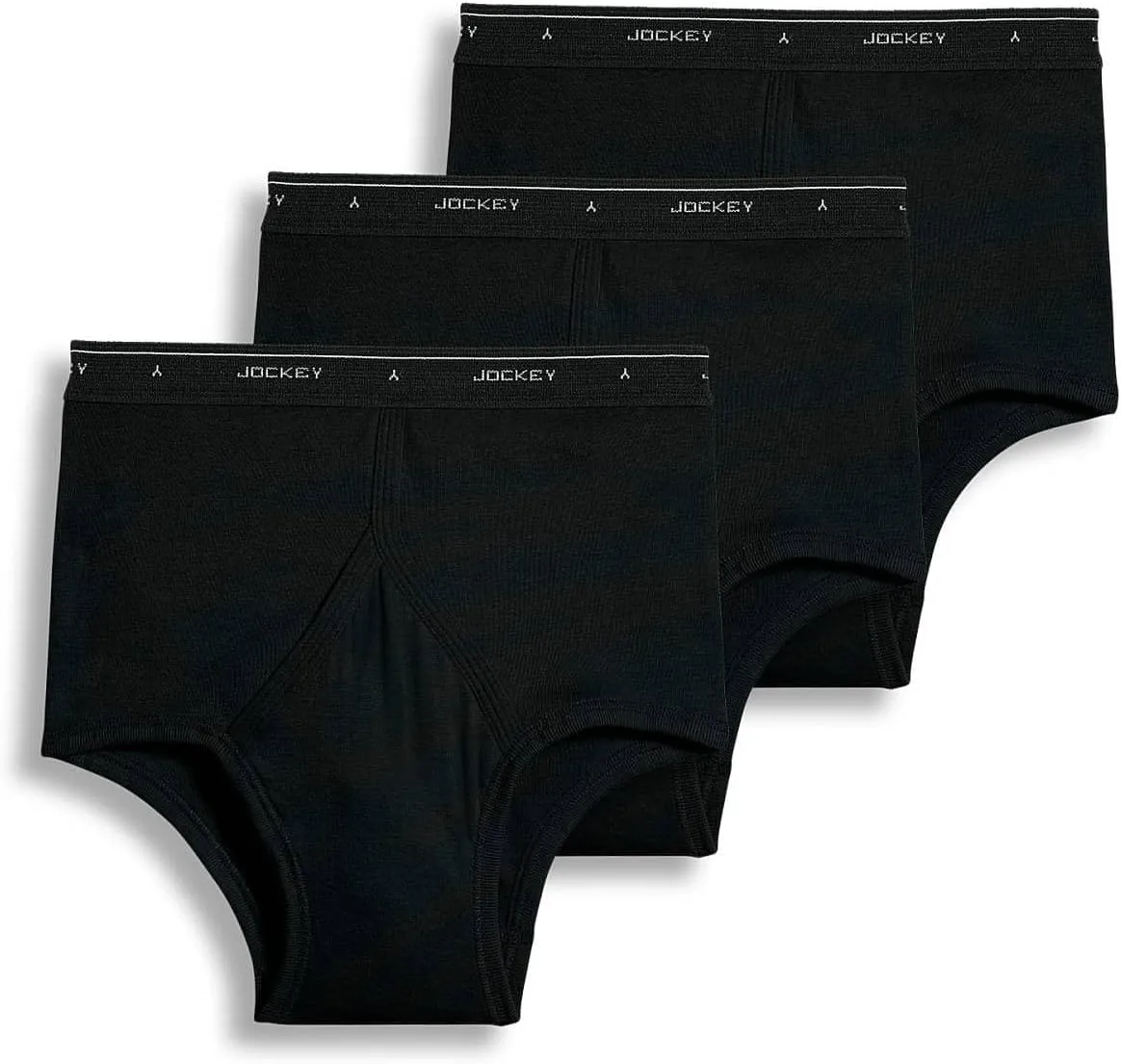 Jockey Men's Underwear Classic Full Rise Brief - 3 Pack