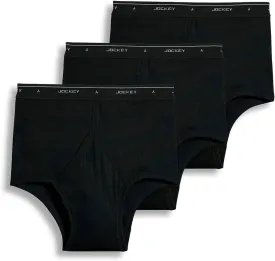 Jockey Men's Underwear Classic Full Rise Brief - 3 Pack