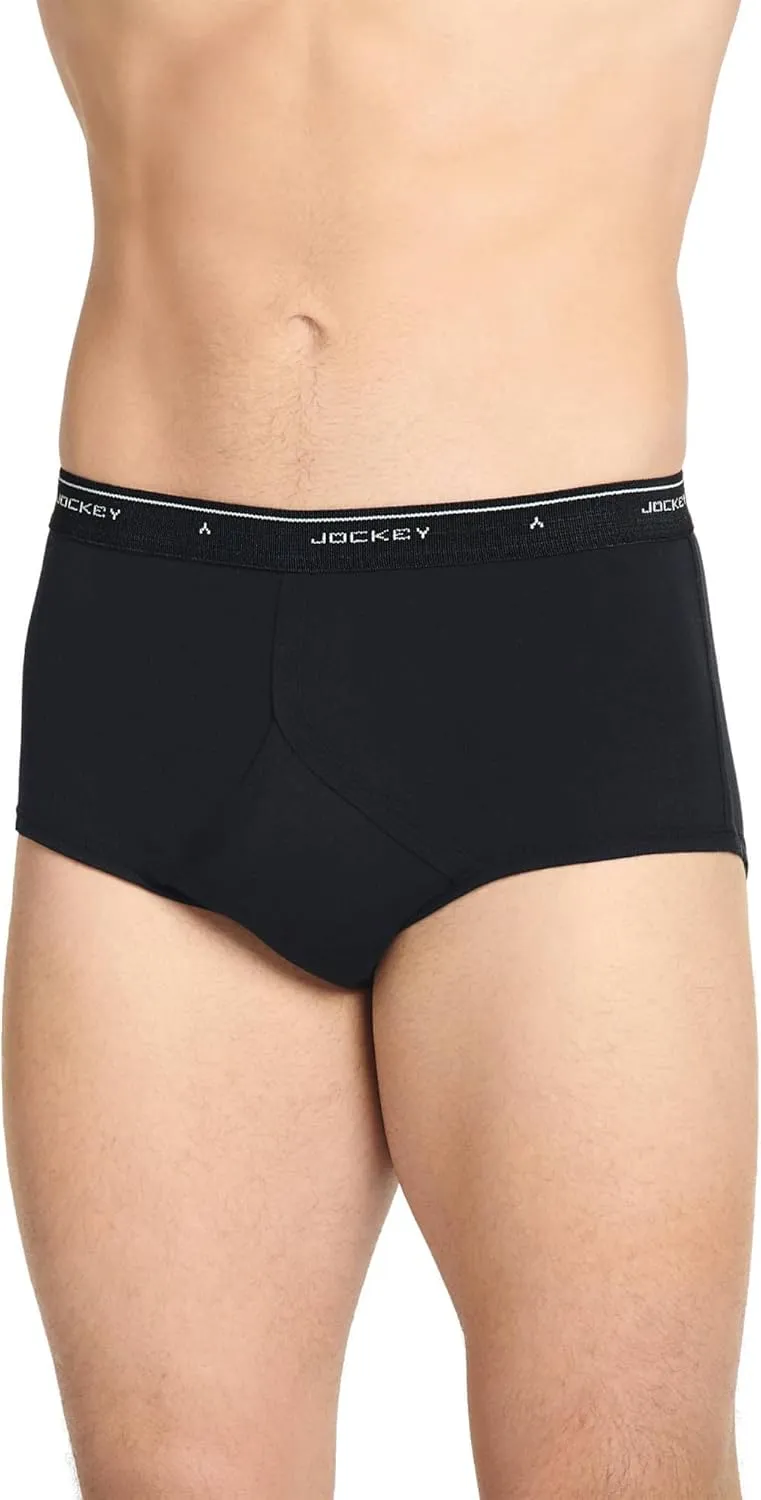 Jockey Men's Underwear Classic Full Rise Brief - 3 Pack