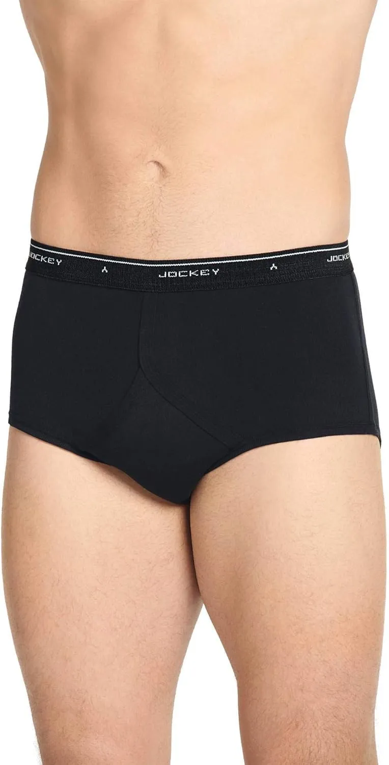 Jockey Men's Underwear Classic Full Rise Brief - 3 Pack