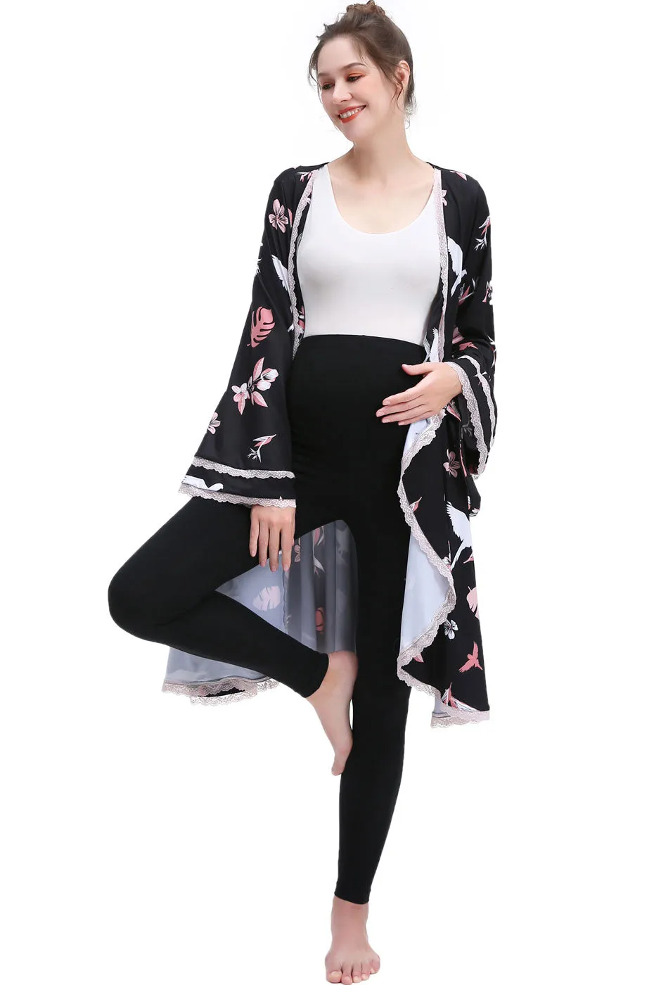 Kimi   Kai Maternity "Angela" Lounge Robe