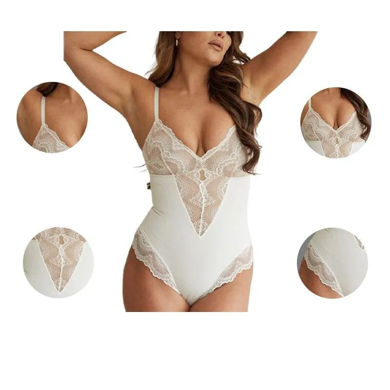 Lace Shapewear Bodysuits
