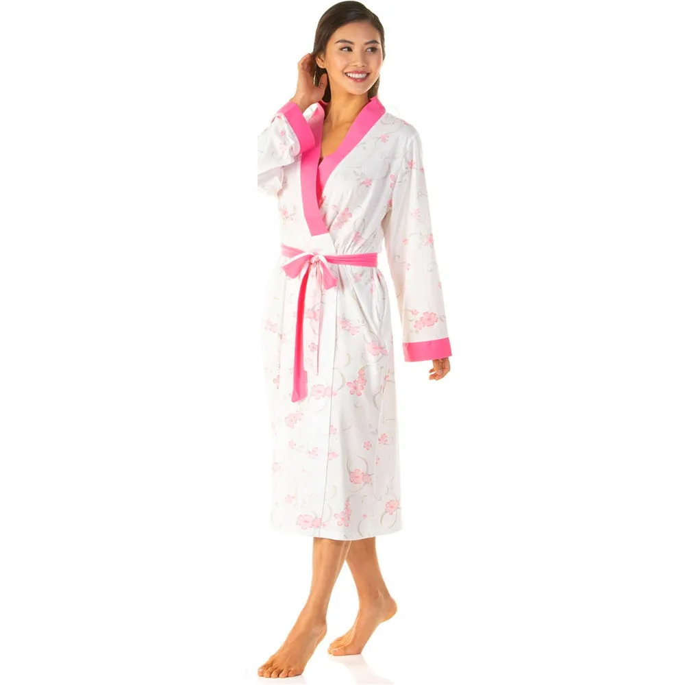 Lady Olga Floral Cotton Jersey Wrap