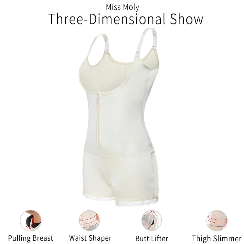 Latex Full Body Underbust Slimming Jumpsuit