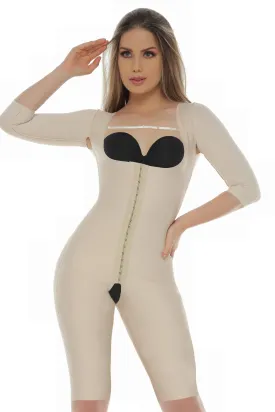 Maximum compression Slimming Shaper With Sleeves