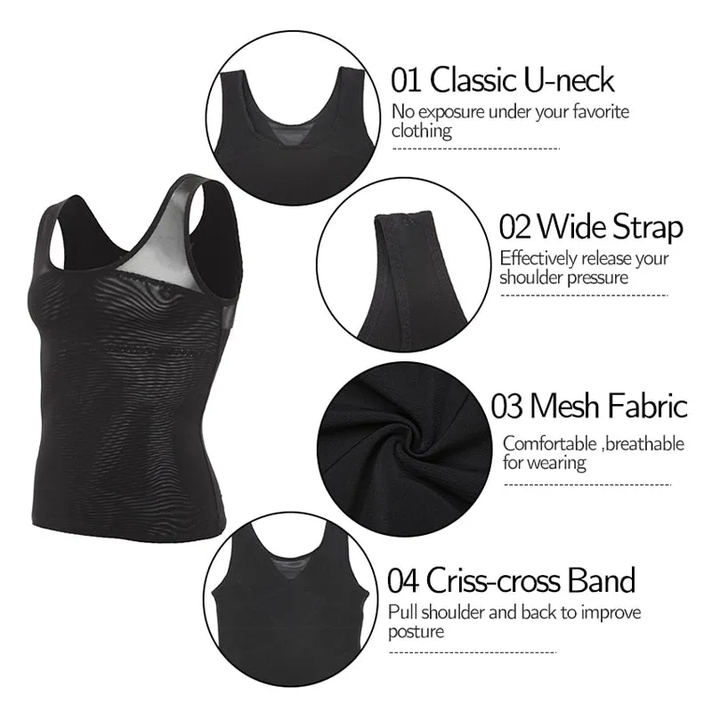 Men's Chest Compression Slimming Body Shaper