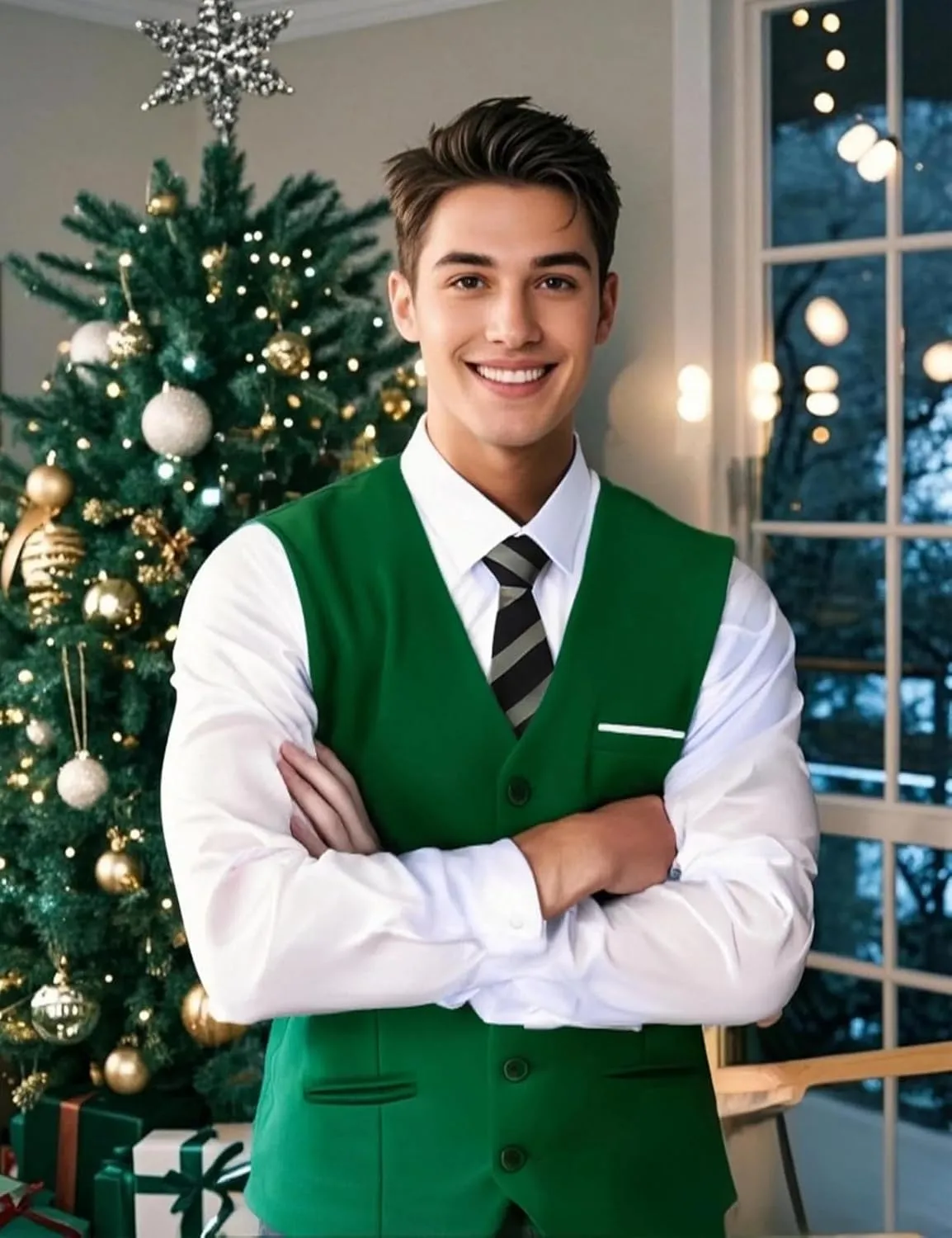 Mens Suit Vest, Business Formal Dress Vest for Men Solid Slim Fit Waistcoat, S-3XL