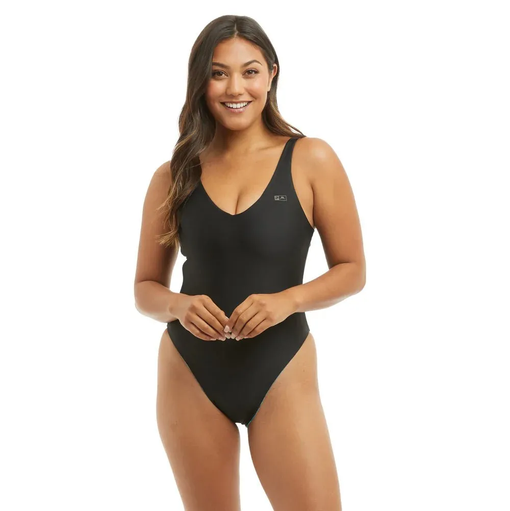 Pelagic Gear "Naples" Reversible One-Piece Swimsuit - Tahiti Blue