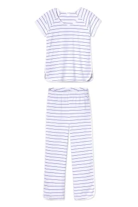 Pima Short-Long Set in Cobalt