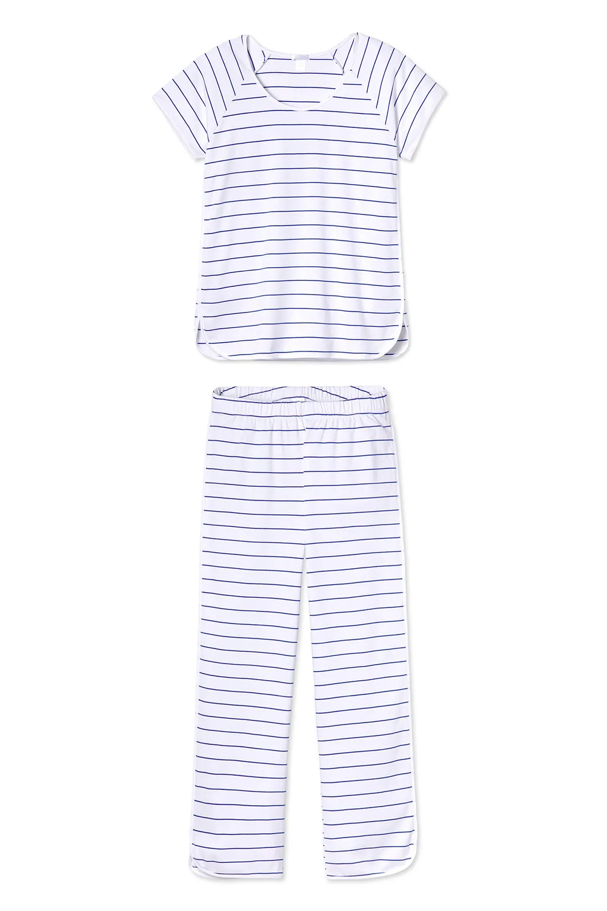 Pima Short-Long Set in Cobalt