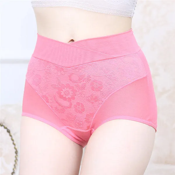 Sanitary Panties Printed Water-proof Warming Uterus High Waisted Underwear
