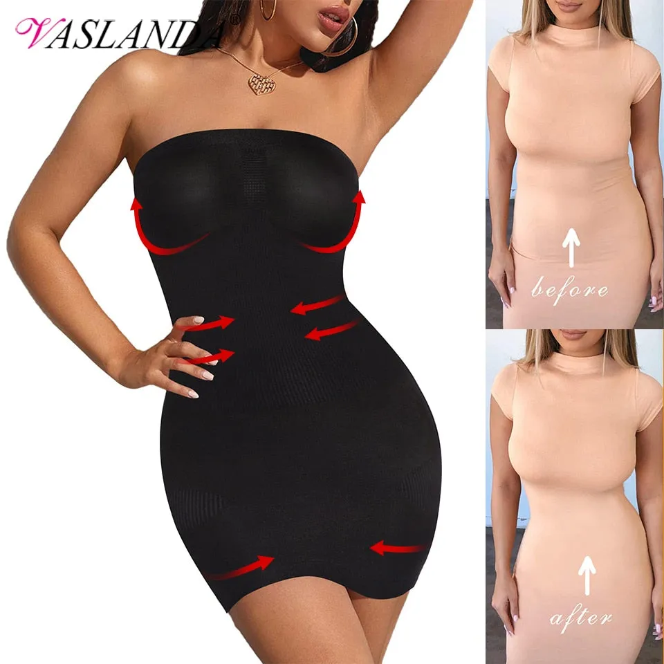 Shapewear Strapless Full Slips