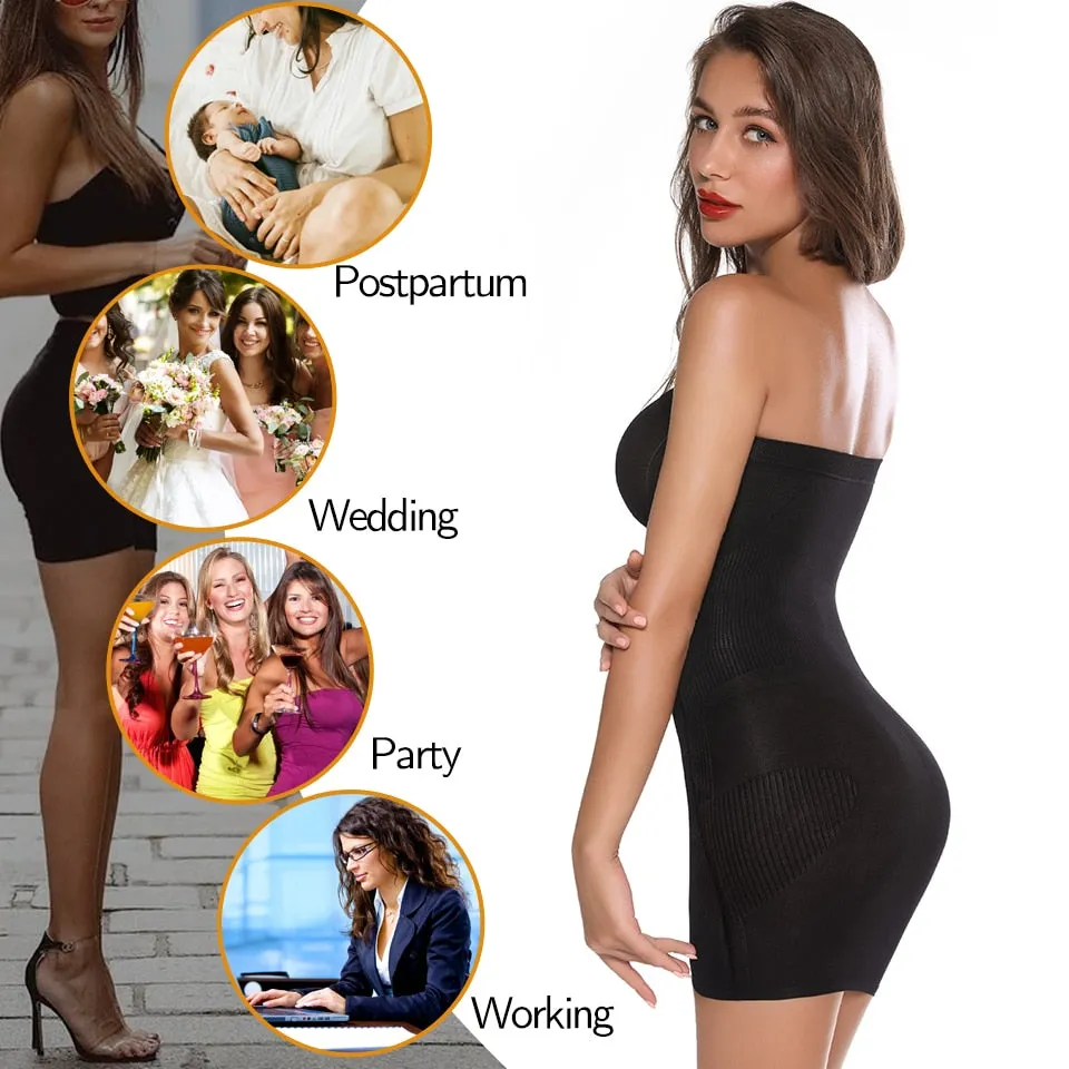 Shapewear Strapless Full Slips