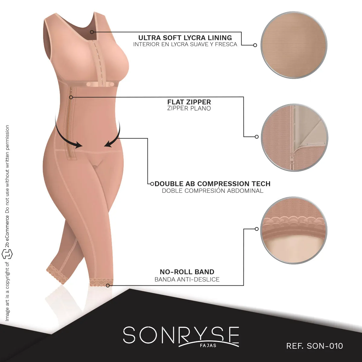 SONRYSE 010  Shapewear  full body shaper