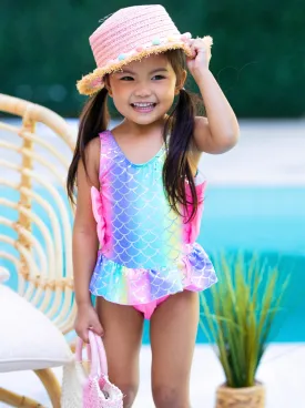 Swim Like A Mermaid One Piece Swimsuit