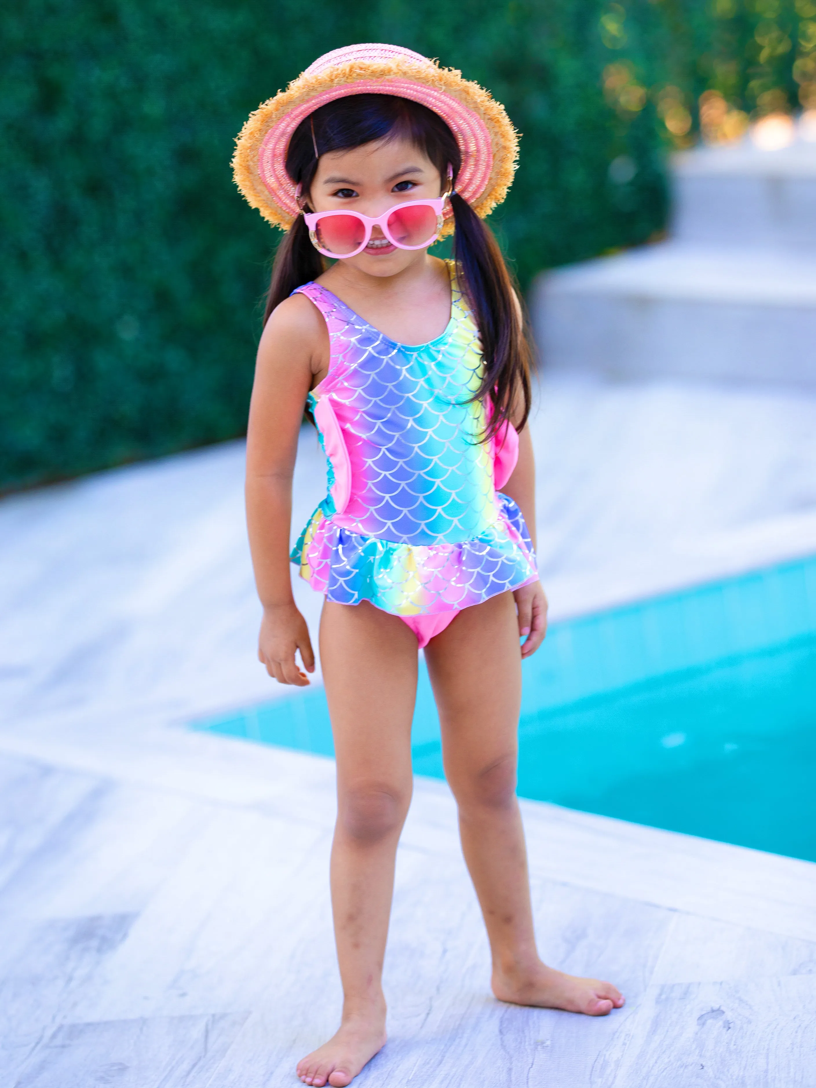 Swim Like A Mermaid One Piece Swimsuit