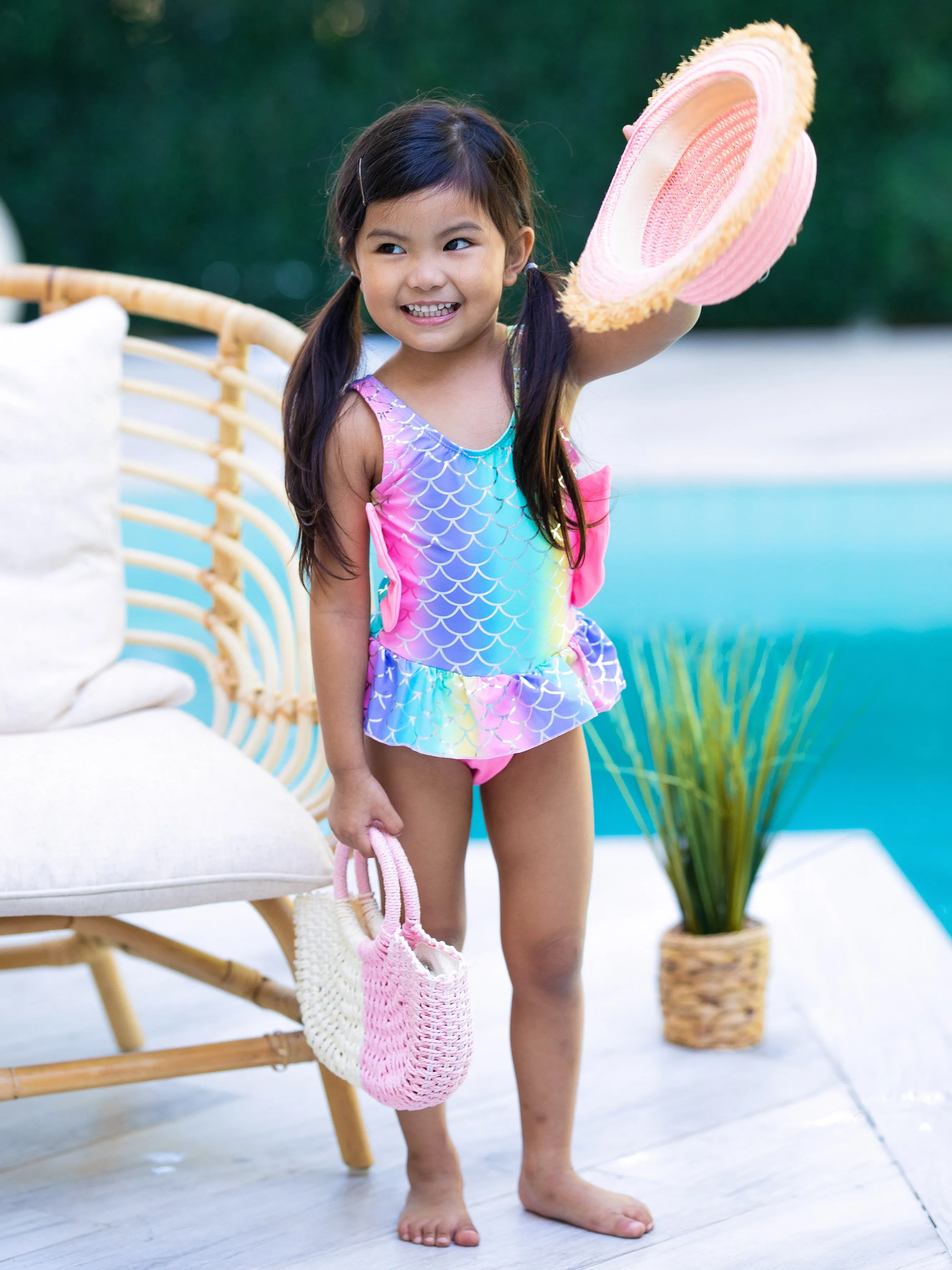 Swim Like A Mermaid One Piece Swimsuit