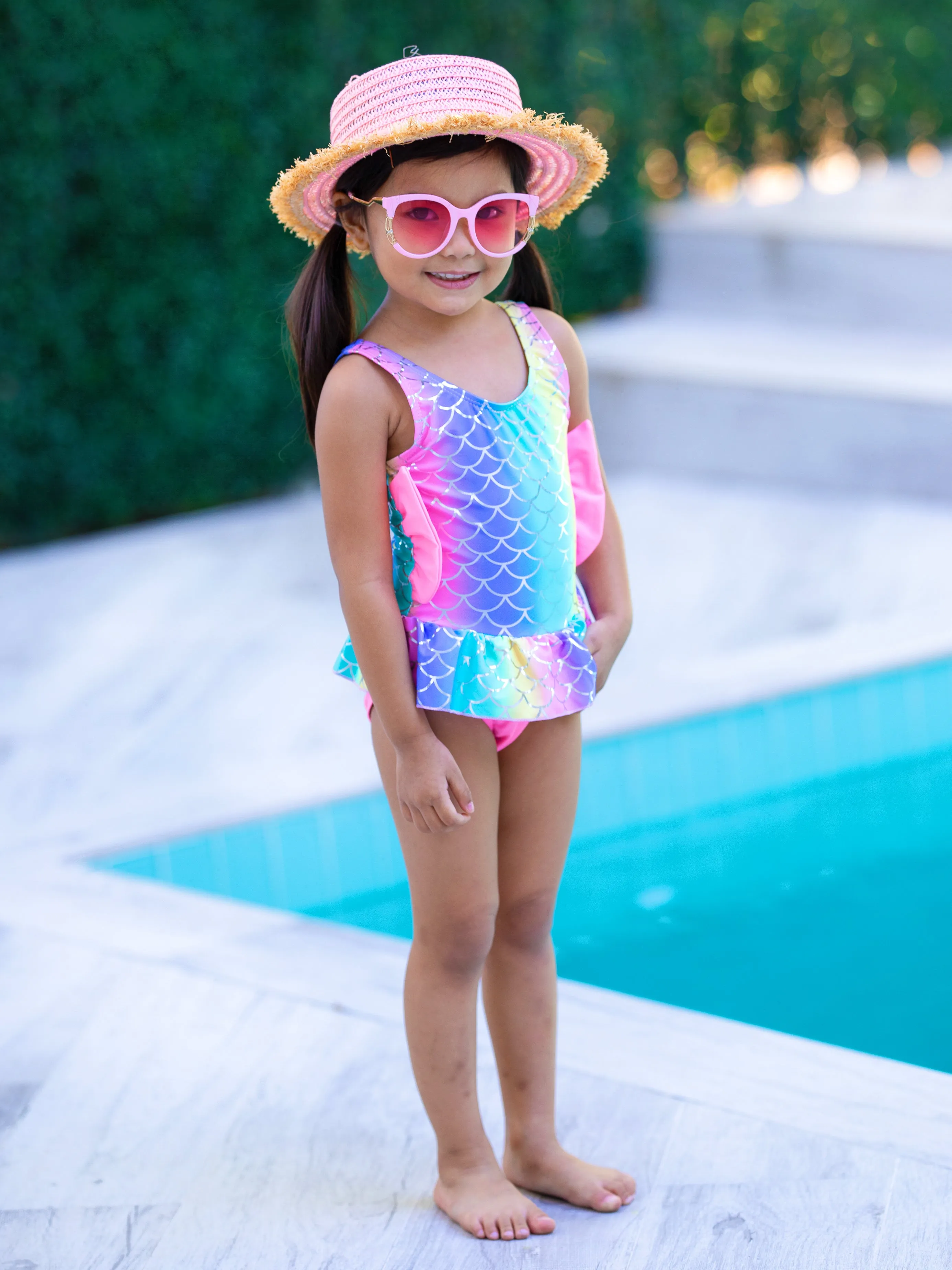 Swim Like A Mermaid One Piece Swimsuit
