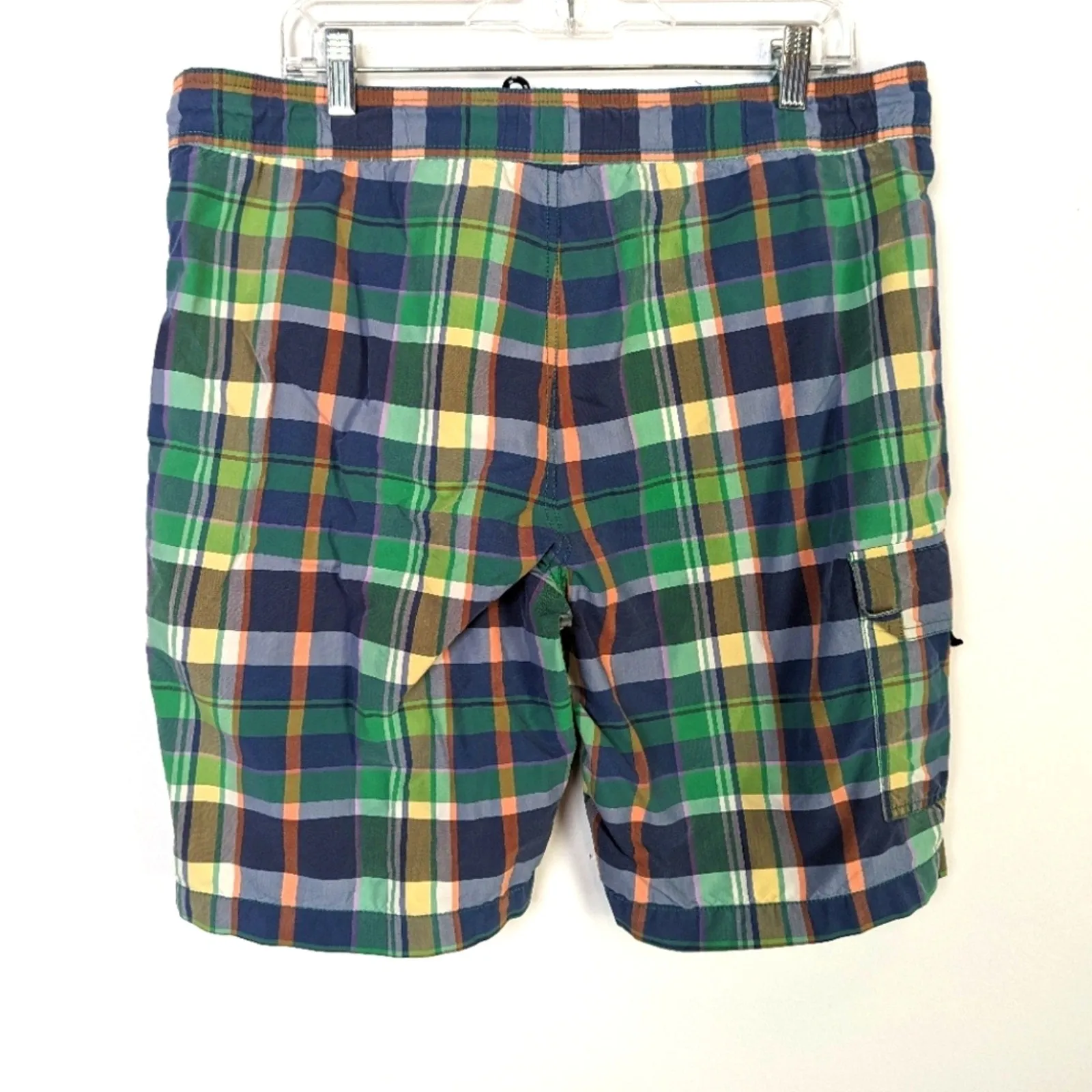 Tommy Hilfiger Plaid Swim Bottoms M