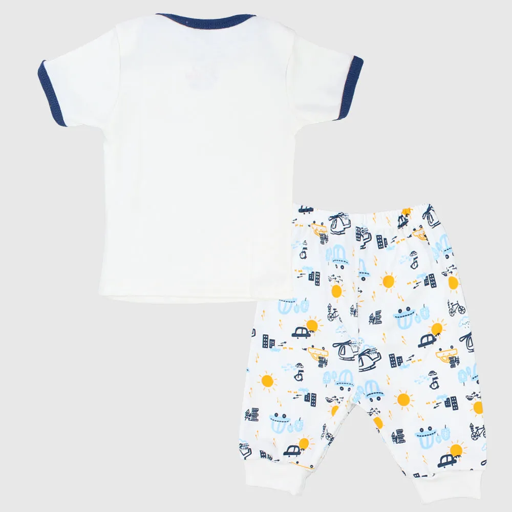 Transportation Short-Sleeved Pajama